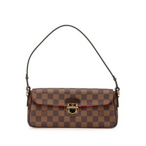 Louis Vuitton Damier Ravello Handbag Shoulder Bag Brown Leather